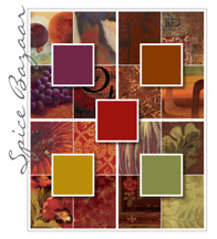 Spice Bazaar Color Palette