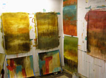 Jeni Lee's studio