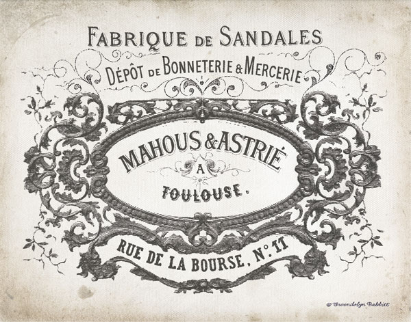 French Letterhead II