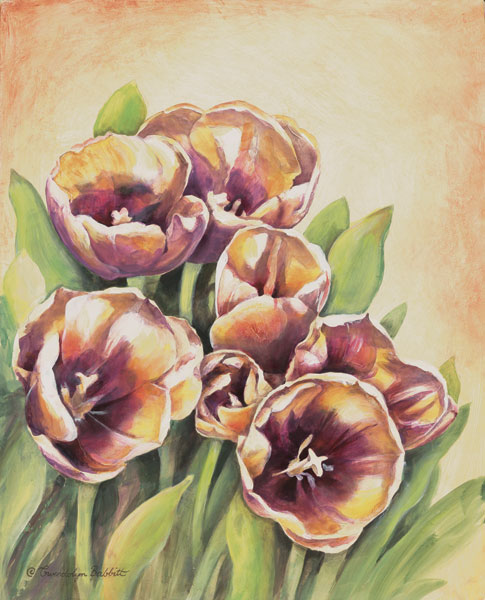 Purple Tulips I