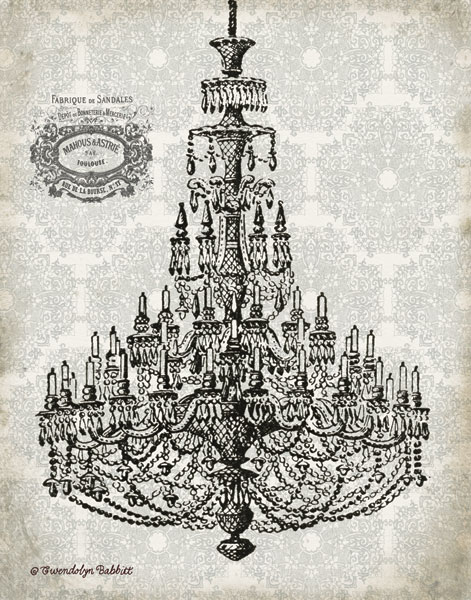Vintage Chandelier I