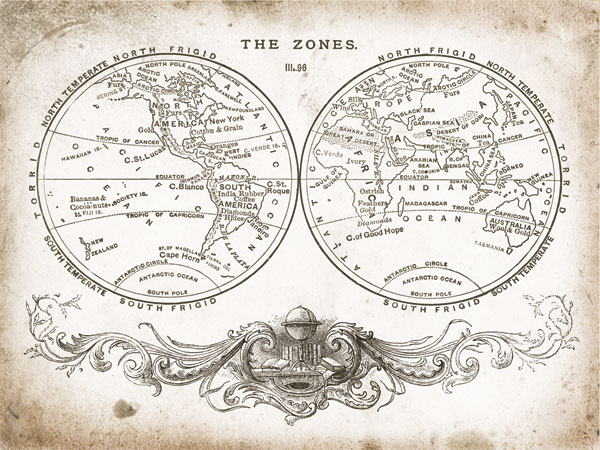 Zone World Map I