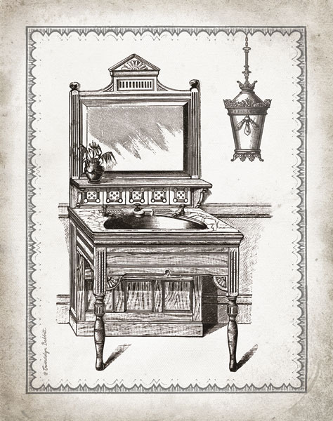 Victorian Sink I