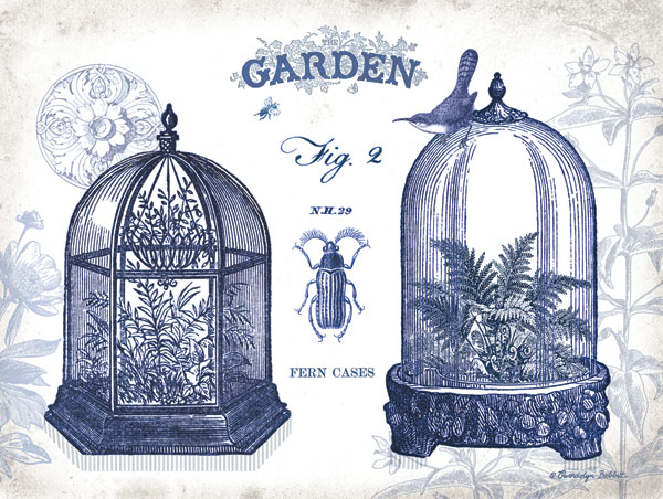 Garden Cloches Indigo