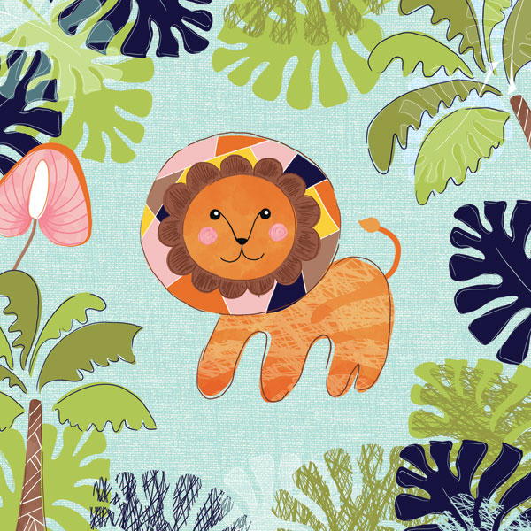 Jungle Lion Leaves