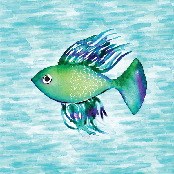 Deep Sea Green Fish