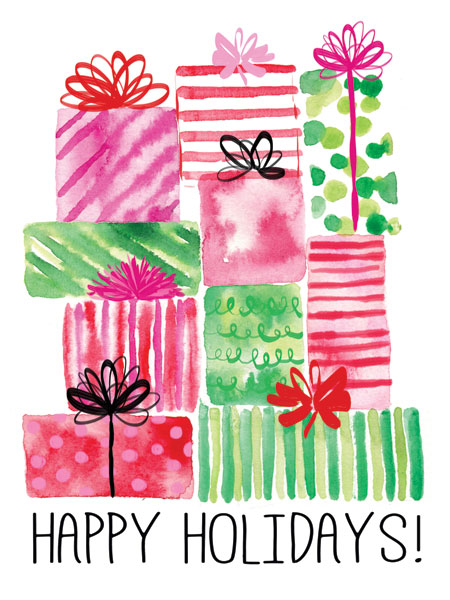 Watercolor Presents