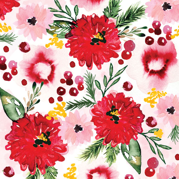 Christmas Floral III