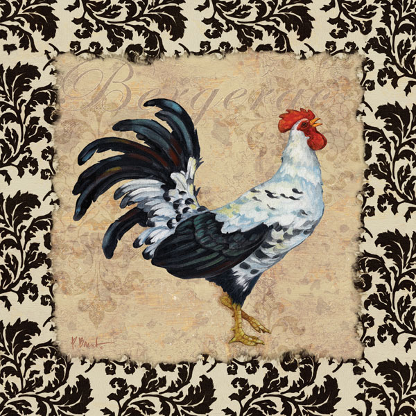 Bergerac Rooster Black I