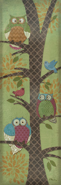 Fantasy Owls Panel I