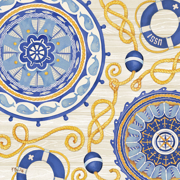 Nautical Suzani I