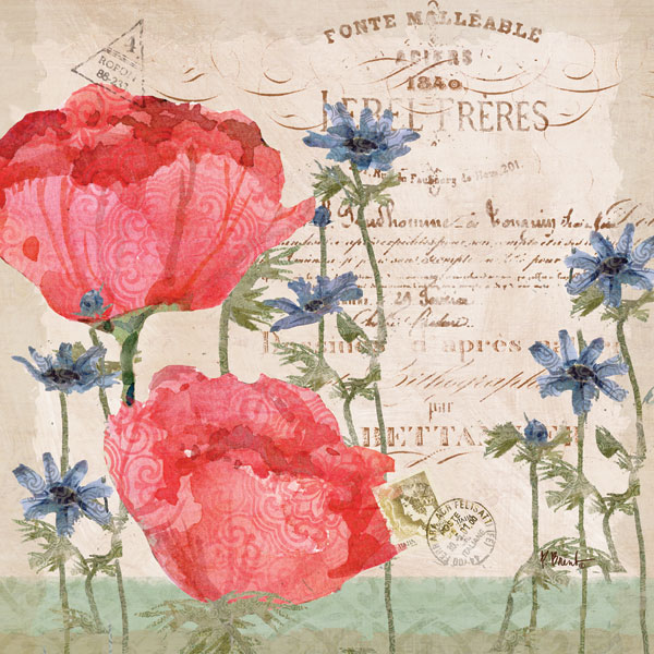 Parisian Peonies I