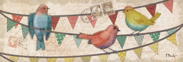 Fancy Flock Panel II