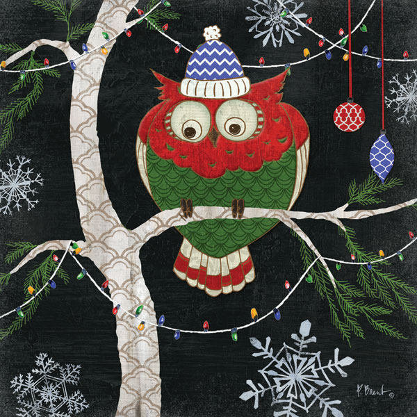 Winter Fantasy Owls IV