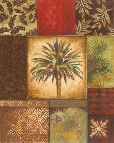 Palm Collage I