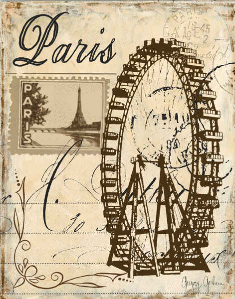 Paris Collage III