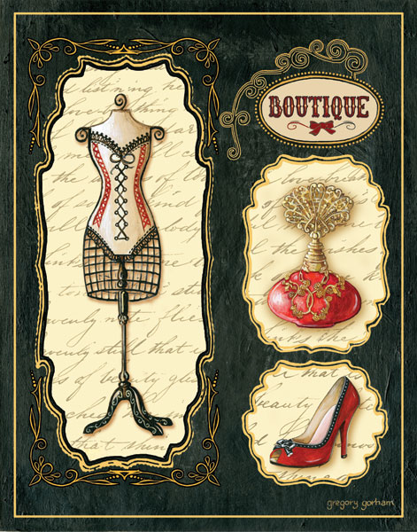 Paris Boutique En Rouge I