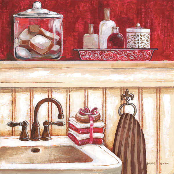 Red Bath I