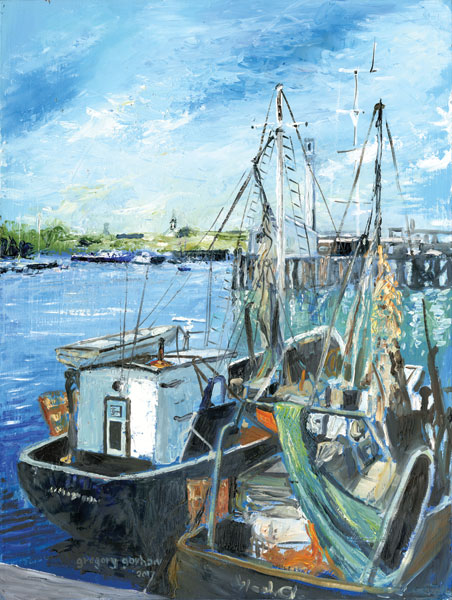 Vintage Provincetown Harbor