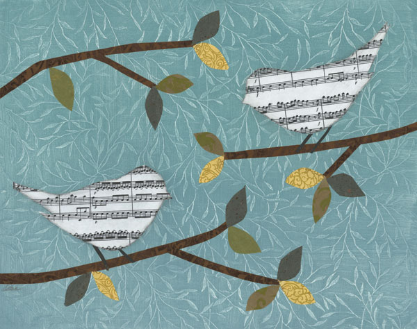 Aqua Songbirds II