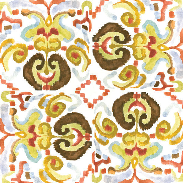 Ikat Tile II