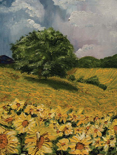 Tuscan Sunflowers II