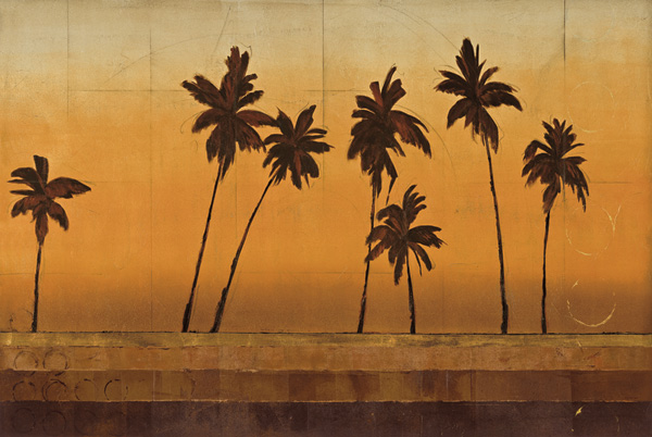 Sunset Palms I