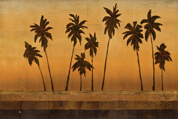 Sunset Palms II