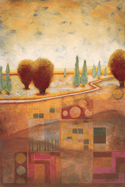 Quilted Landscape I