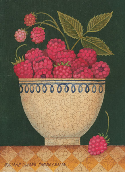 Cup O' Raspberries