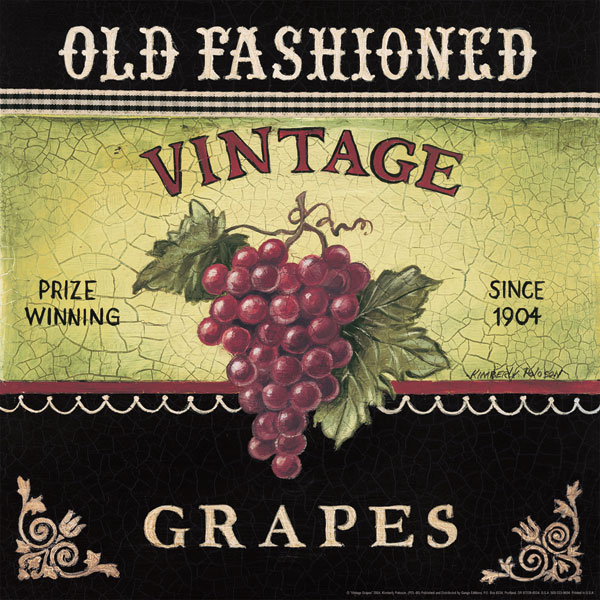 Vintage Grapes