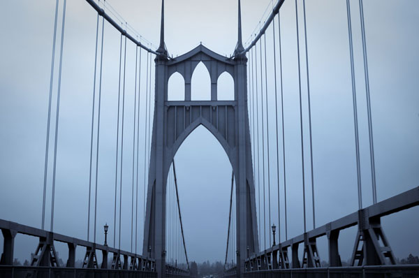 Eastbound on the Bridge I