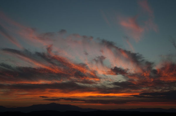 Cloudy Sunset I