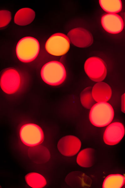 Red Bokeh