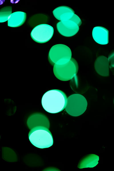 Green Bokeh