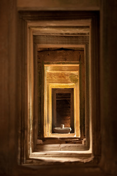Windows at Bayon