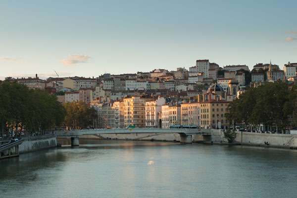 The Saone in Lyon I