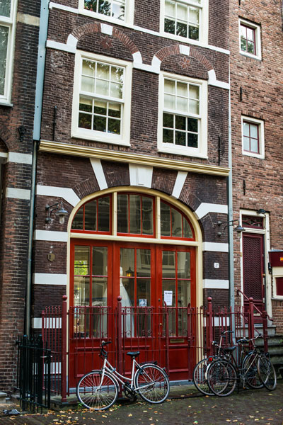 Red Door in Amsterdam