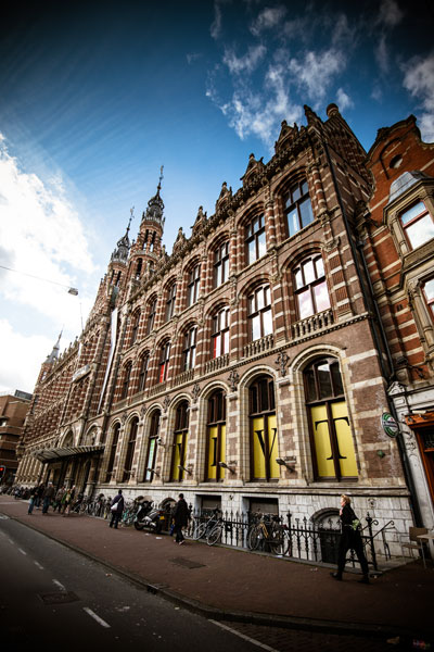 Amsterdam Brick Facade