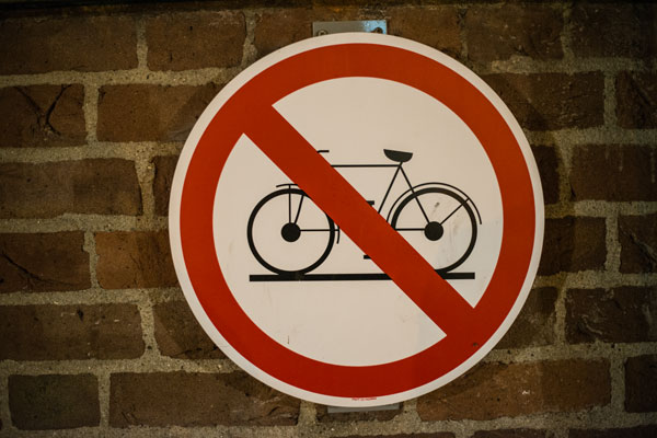 No Bicycles Allowed