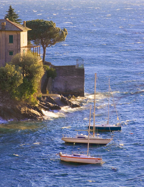 Fishing on Lake Como