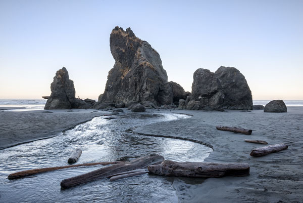 Ruby Beach Morning I