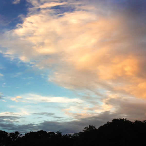 Rainbow Cloud Sq. II