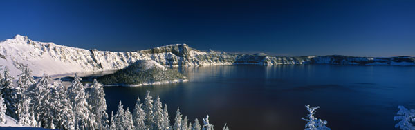Winter at Crater Lake