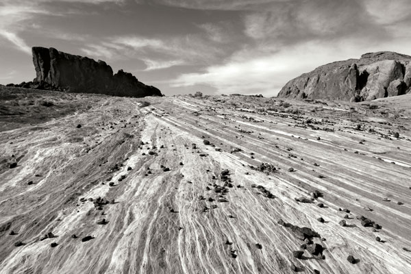 Sands of Time I BW