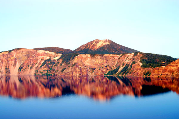 Dusk at Crater Lake