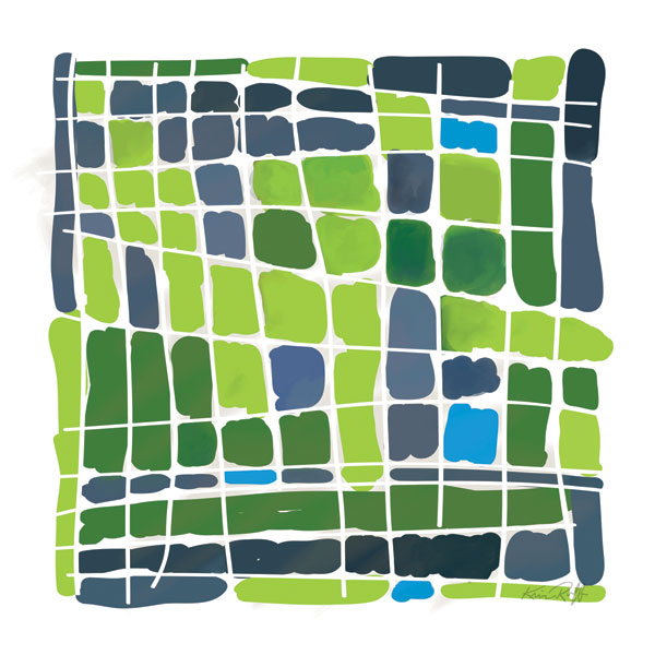 Green Watercolor