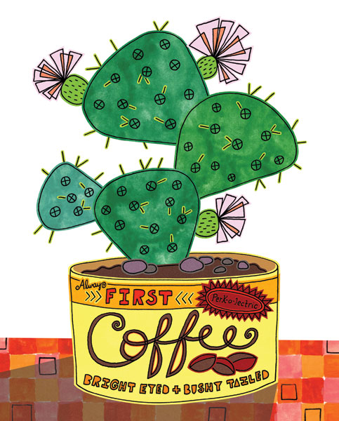 Coffee Can Succulent I