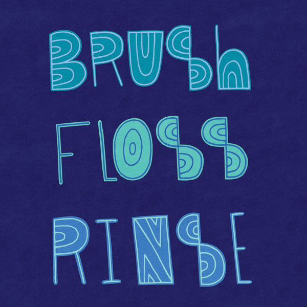 Brush Floss Rinse