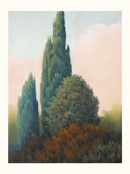 Tuscan Trees I